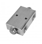 Válvula de retención de control doble de 3/4 "